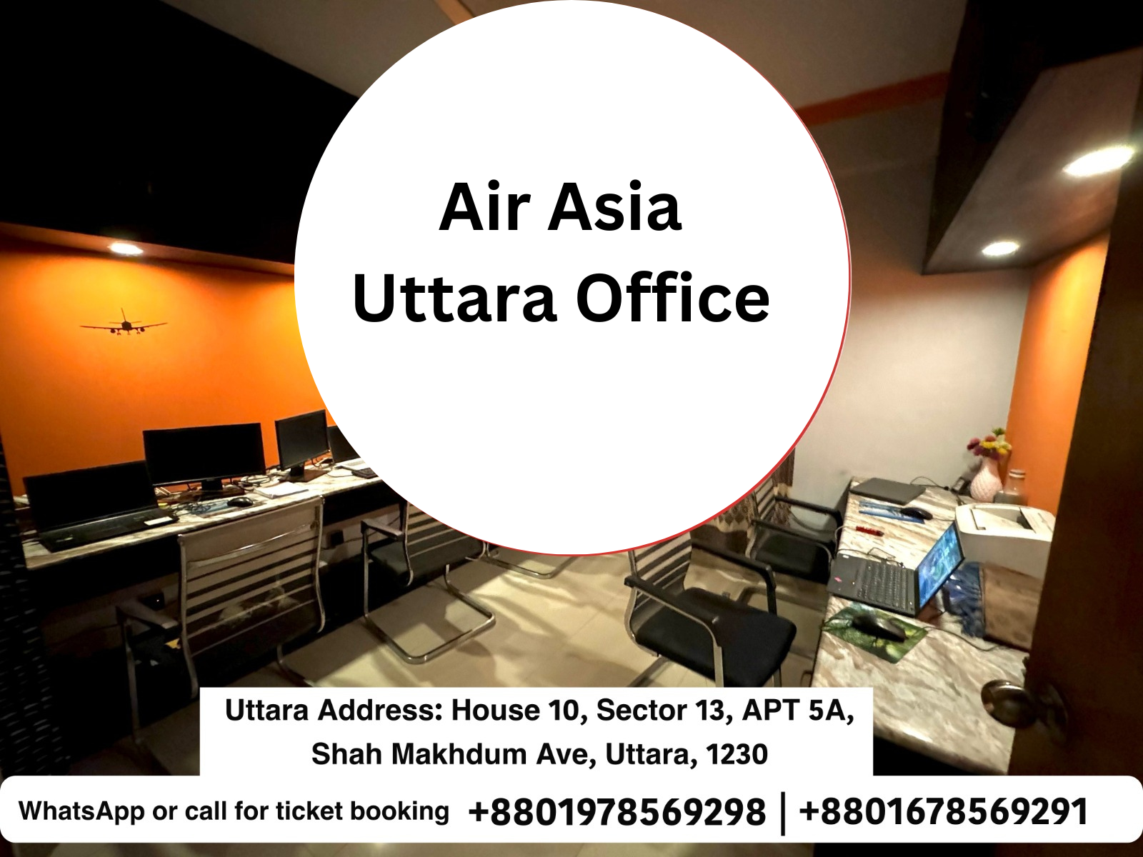 Air Asia Uttara Office, Bangladesh