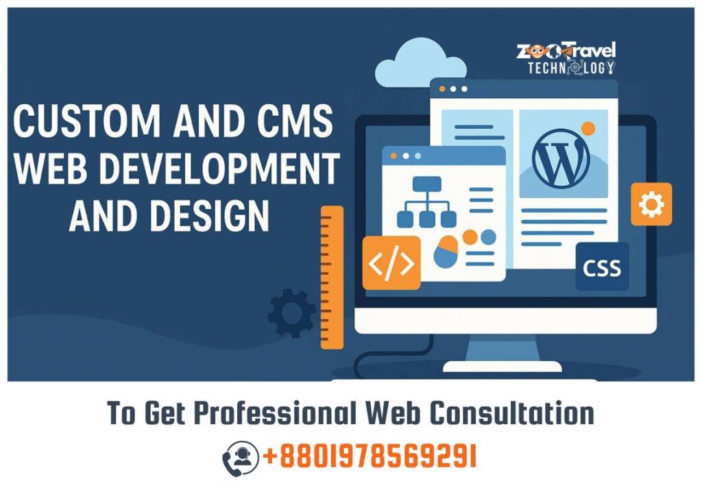 Custom and CMS Web Development and Design